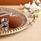 Glitzhome® Gold Oval Metal Mirrored Decorative Trays Set